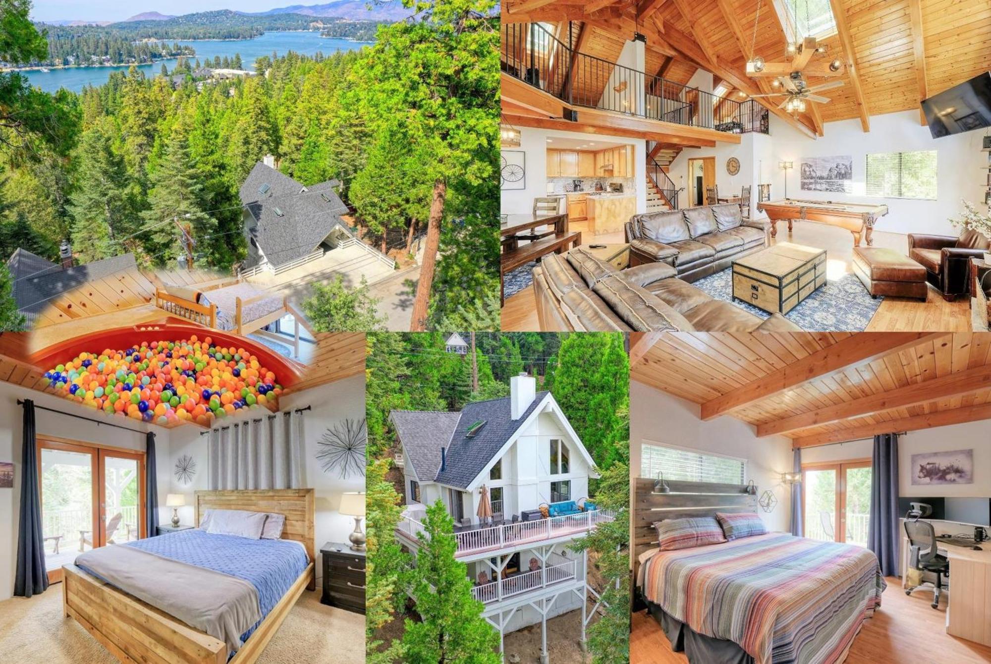 Kid'S Paradise! Ball Pit 2 Lofts Lakeview 5 Bd, 3Ba Lake Arrowhead Exterior foto